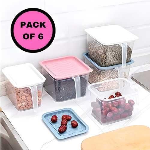 Unbreakable kitchen storage Basket  (Pack of 6)