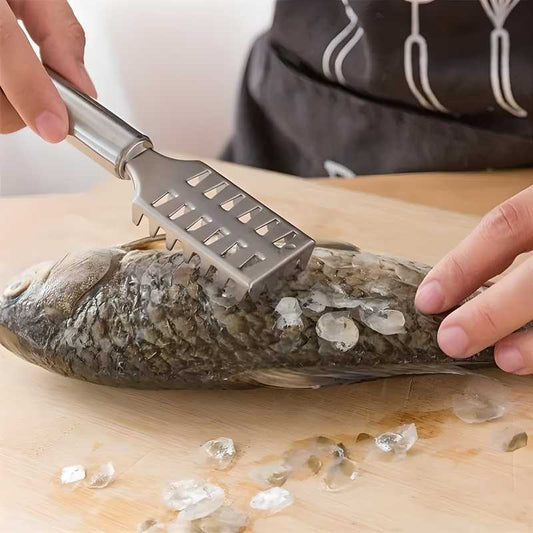 Fish Scale Remover Scrapper Scaler Cutter (Pack of 2)