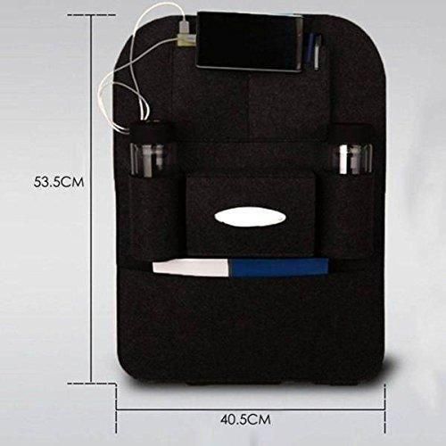 Compatible Multi-Pocket Seat Back Storage Bag Organizer Holders (Pack of 2) - Freehome