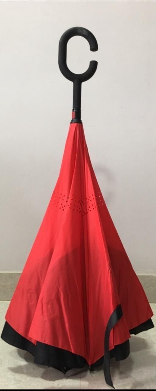 Double Layer Inverted Reversible Umbrella (Multicolor) - Freehome