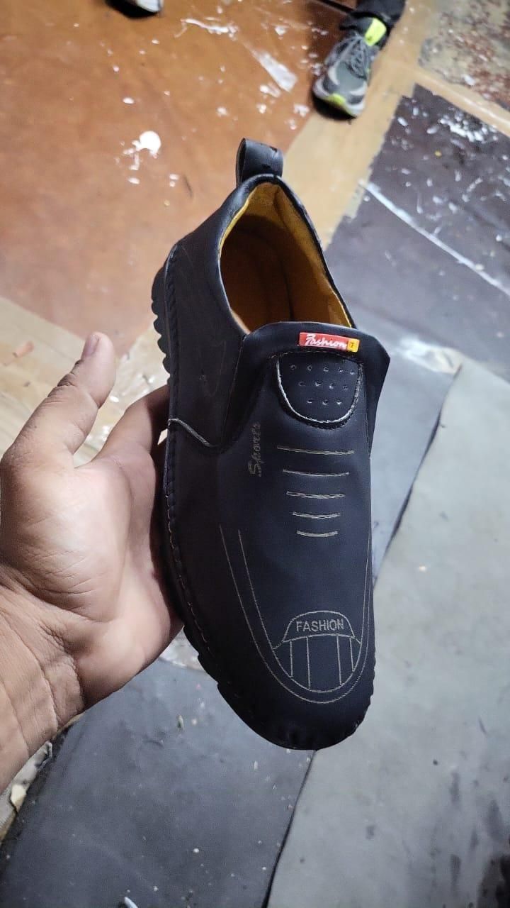 Men Leather Soft Slip On Casual Shoes - Freehome