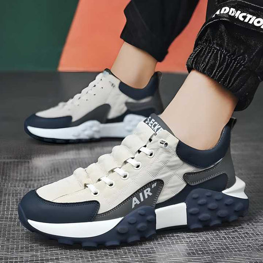 Men's Casual Shoes Thick Base Sneakers - Freehome