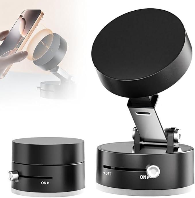 Vacuum Magnetic Suction Phone Holder - Freehome